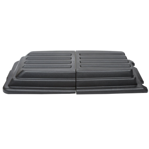 RUBBERMAID Tilt Truck Lid,Black,Fits 27 cu. ft. FG9T2300BLA