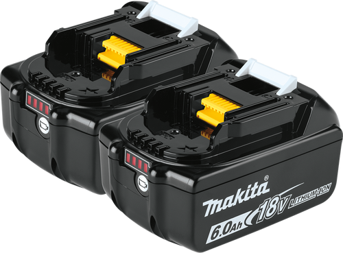 Makita BL1860B-2 18V Lxt Battery 6.0Ah (2 EA)