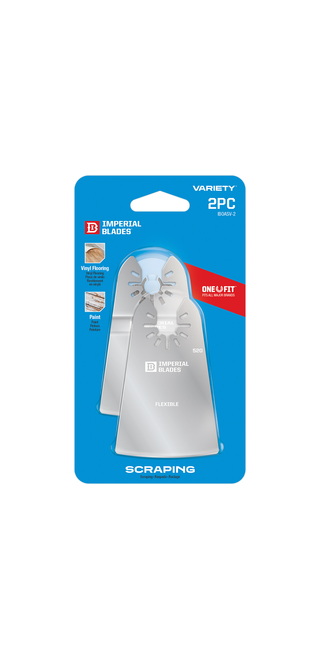 Milwaukee IBOASV-2 Imperial Blades IBOASV-2 One Fit Scraper Variety Pack, 2PC