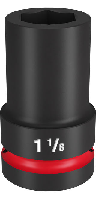 Milwaukee 49-66-6506 SHOCKWAVE Impact Duty 1" Drive 1-1/8" Deep 6 Point Socket