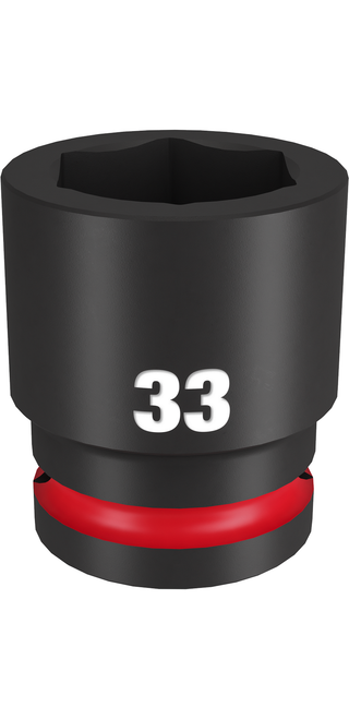 Milwaukee 49-66-6371 SHOCKWAVE Impact Duty 3/4" Drive 33MM Standard 6 Point Socket