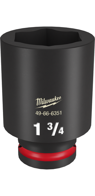 Milwaukee 49-66-6351 SHOCKWAVE Impact Duty 3/4" Drive 1-3/4" Deep 6 Point Socket