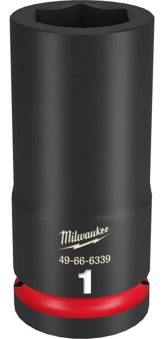 Milwaukee 49-66-6339 SHOCKWAVE Impact Duty 3/4" Drive 1" Deep 6 Point Socket