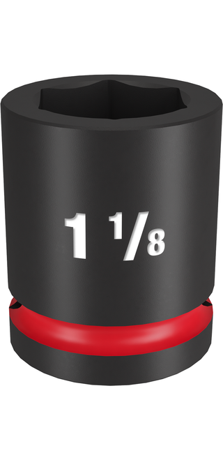 Milwaukee 49-66-6309 SHOCKWAVE Impact Duty 3/4" Drive 1-1/8" Standard 6 Point Socket