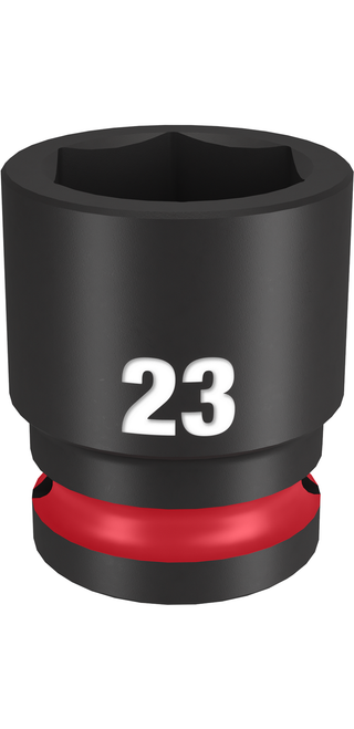 Milwaukee 49-66-6255 SHOCKWAVE Impact Duty 1/2" Drive 23MM Standard 6 Point Socket