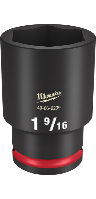 Milwaukee 49-66-6239 SHOCKWAVE Impact Duty 1/2" Drive 1-9/16" Deep 6 Point Socket