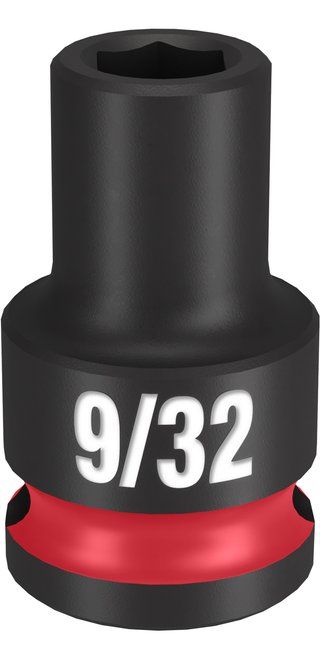 Milwaukee 49-66-6101 SHOCKWAVE Impact Duty 3/8" Drive 9/32" Standard 6 Point Socket