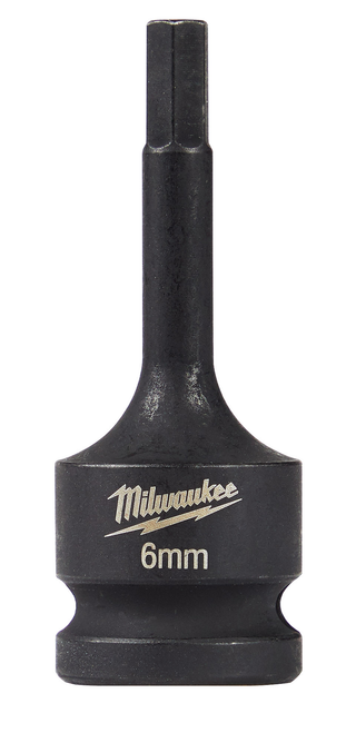 Milwaukee 49-66-5146 SHOCKWAVE Lineman's 1/2 in. Drive - 6mm Hex Bit Socket
