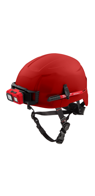 Milwaukee 48-73-1309 Red Safety Helmet (USA) - Type 2, Class E
