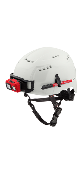 Milwaukee 48-73-1300 White Vented Safety Helmet (USA) - Type 2, Class C