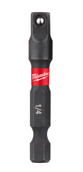 Milwaukee 48-32-5030 SHOCKWAVE 1/4 in. Hex Shank to 1/4 in. Socket Adapter
