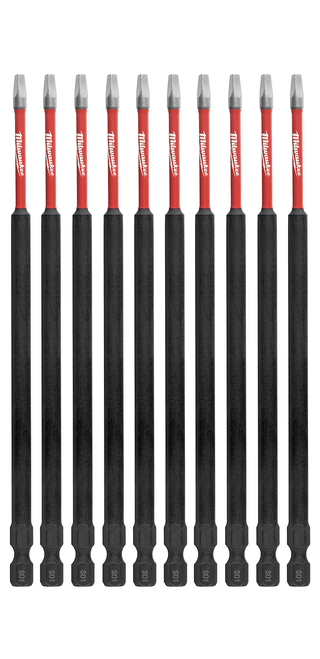 Milwaukee 48-32-4814 SHOCKWAVE 6 in. SQ1 Impact Driver Bit-Bulk 10