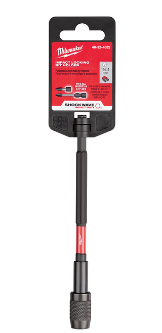 Milwaukee 48-32-4532 SHOCKWAVE 6 in. Impact Locking Bit Holder