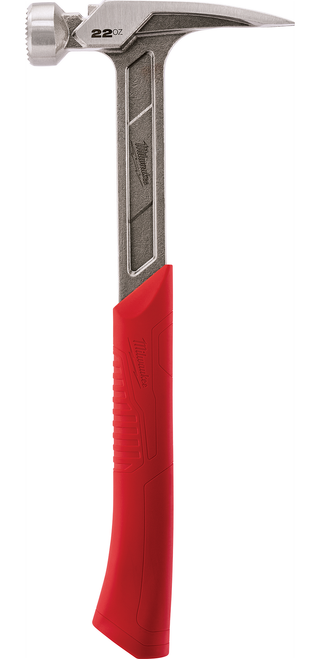 Milwaukee 48-22-9022 22 oz Milled Face Framing Hammer