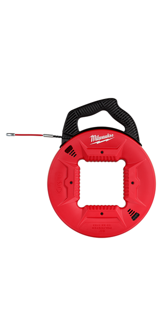 Milwaukee 48-22-4192 50 Ft. Polyester Fish Tape w/ Flexible Metal Leader