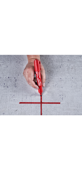 Milwaukee 48-22-3256 INKZALL Large Chisel Tip Red Marker
