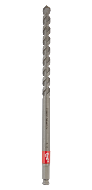 Milwaukee 48-13-7703 9/16"x12" SHOCKWAVE Impact Duty Lineman's Fiberglass Drill Bit