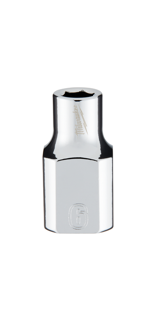 Milwaukee 45-34-9076 3/8 in. Drive 6mm Metric 6-Point Socket