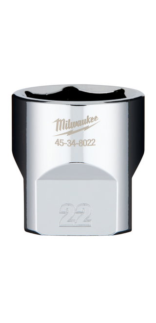 Milwaukee 45-34-8022 3/8" Drive 22mm Socket