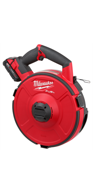 Milwaukee 2873B-22 M18 FUEL ANGLER 240 Ft. Steel Pulling Fish Tape Kit
