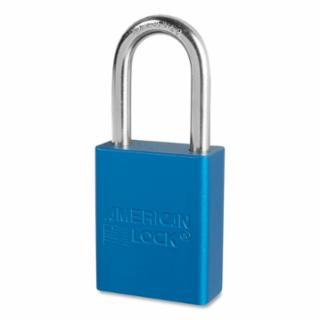 American Lock A1106KABLU-22386 Blue Saftey Padlock Keyed Alike Aluminum Body