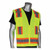 Pip 302-0500-YEL/M Ansi Ty R Cl 2 Two-Tonesurveyors Vest 11 Pocket