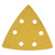 Alfa Tools VTGD2060 60G Hook & Loop D1 Triangles Gold Paper