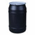 Eagle 1656MBLKBG 55 Gal Black Poly Lab Pack W/ Metal Lever-Lock