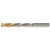Alfa Tools S40201TT #1 HSS 135° Split Point Tin Coated Tipped Jobber Drill