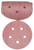 Alfa Tools PSAR63206 6" x 6 320G PSA Paper Disc, Red Aluminum Oxide 100/Link Roll