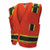 Radians SV6-2ZOM-5X 2Tone Surv Tpr/Cl2 Msh Safety Vst-Org-5X