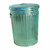 Magnolia Brush TRASH CAN 30GAL 30-Gallon Galvanized Trash Can W/Lid