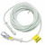 Honeywell Miller 198RLS-2-Z7/50FTWH Lnyrd 5/8 In Nyl. W/Lcksnp Ansi