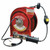 CORD REEL 12/3 X 30' 20AMP QUAD OUTLET W CORD