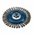 Norton 66252833491 Stringer Bead Wheel Brush 5 X .020 X 5/8-11