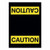 Notrax 194SCA35BL 194 Caution Vertical 3X5Black
