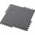 Notrax 570S1818BL Mat570 De-Flex 18X18 Black