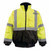 Occunomix LUX-350-JB-BY4X Quilted 2-In-1 Blk Bottom Bomber Yel 4X Cl 3