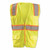 Occunomix LUX-ATRANS-YL Vest Solid 2Tonetape Zipper Cl2 Yel L