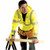 Occunomix LUX-SWT3HZ-O3X 3X Occulux Hood Sweatshirt: Orange