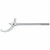 Facom FA-119.3/8 8-13/16 Spanner Hook Hdadjustable Wr