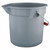 Rubbermaid Commercial FG261400GRAY Bucket Heavy Duty 14Qt/13L Gray