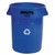 Rubbermaid Commercial FG263273BLUE Brute Cont Recycle 32G/121L Blue
