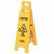 Rubbermaid Commercial FG611277YEL Floor Sign