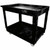 Rubbermaid Commercial FG9T6700BLA Standard Uitlity Cart Med Bla