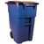 Rubbermaid Commercial FG9W2700BLUE 50 Gal. Brute Rollout Container (2 EA)