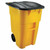 Rubbermaid Commercial FG9W2700YEL 50 Gal. Brute Rollout Container