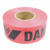 Presco SBR35XR174 Reinforced Danger Peligro Tape 3" X 500' (1 RL)