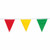 Presco SPF912100M Pennant Flag Multicolored 100'