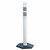 Cortina 03-747WRBC White Delineator Post W/10Lb. Base Packed In A B